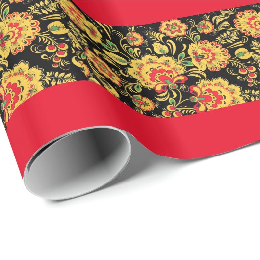 RUSSISCHE FOLK ART WORK CADEAUPAPIER (Rol Hoek)