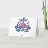 Russische folkkunst Happy Birthday Kaart (Achterkant)