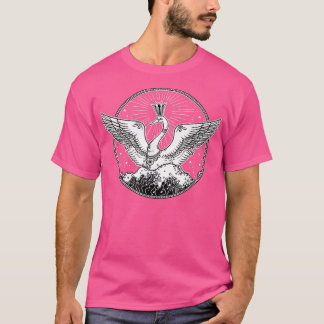 Russische folklore Fairy Swan Queen Art Design T-shirt