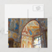 Russische frescos briefkaart (Voorkant / Achterkant)