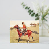 Russische Garde Briefkaart (Staand voorkant)
