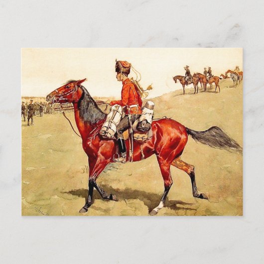 Russische Garde Briefkaart (Voorkant)