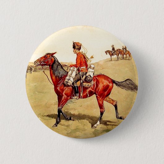 Russische Garde Ronde Button 5,7 Cm (Voorkant)