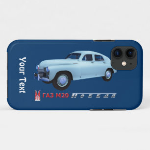 Russische GAZ M20 Sedan Case-Mate iPhone Case