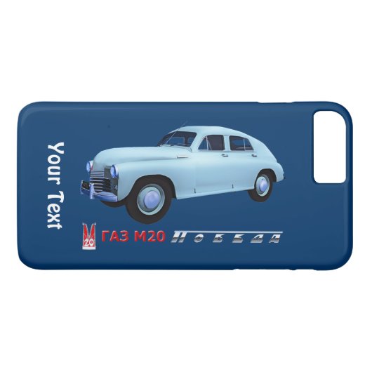 Russische GAZ M20 Sedan Case-Mate iPhone Case (Achterkant (Horizontaal))