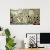 Russische gevangenen op de Boulevard Poster (Thuiskantoor)