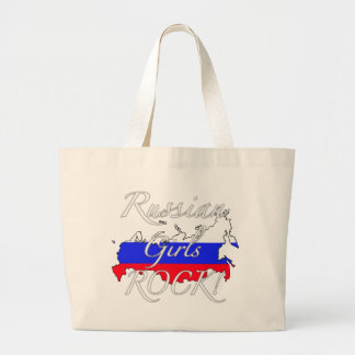Russische Girls Rock! Grote Tote Bag