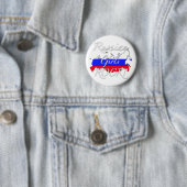 Russische Girls Rock! Ronde Button 5,7 Cm (In situ)