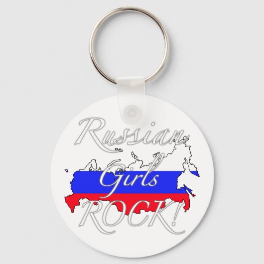 Russische Girls Rock! Sleutelhanger (Voorkant)