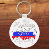 Russische Girls Rock! Sleutelhanger (Voorkant)