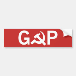Russische GOP-Bumpersticker Bumpersticker