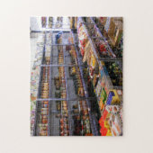 Russische Grocery Jars Jigzaag Legpuzzel (Verticaal)