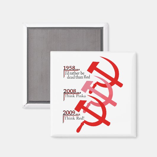 Russische hamer en sikkel embleem magneet (Voorkant / Achterkant)