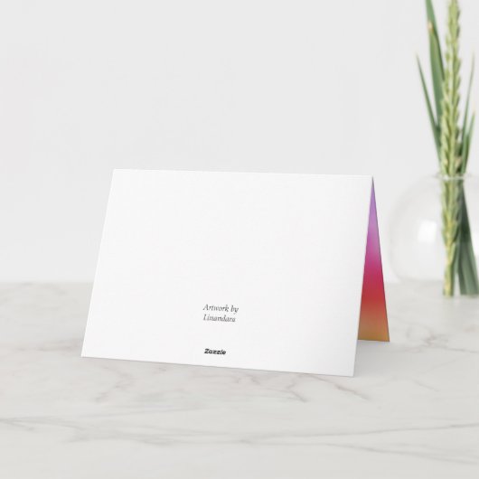 Russische Happy New Home-aankondiging Aankondiging (Achterkant)