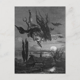 Russische heks: pittoresk Rusland Briefkaart
