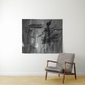 Russische heks: pittoresk Rusland Wandkleed (In Situ (horizontaal))