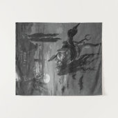 Russische heks: pittoresk Rusland Wandkleed (Voorkant (horizontaal))