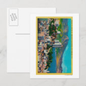Russische Hill Skyline met Briefkaart (Voorkant / Achterkant)