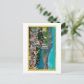 Russische Hill Skyline met Briefkaart (Staand voorkant)