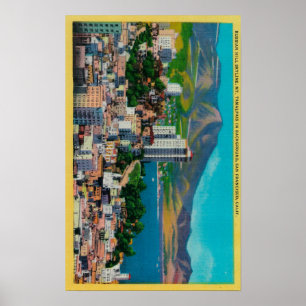 Russische Hill Skyline met Poster