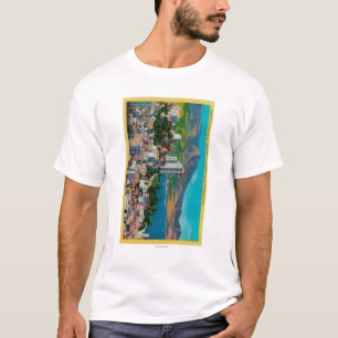 Russische Hill Skyline met T-shirt