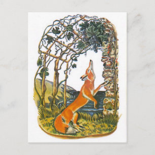  Russische illustraties, Aesop's fabels 1 Briefkaart