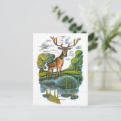 Russische illustraties, Aesop's fabels 4 Briefkaart (Staand voorkant)