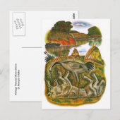  Russische illustraties, Aesop's fabels 6 Briefkaart (Voorkant / Achterkant)