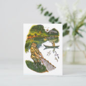  Russische illustraties, Aesop's fabels 8 Briefkaart (Staand voorkant)