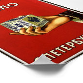 Russische imperiale zeep Adverteren 1902 Poster (Hoek)