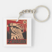 Russische invasie van Oekraïne 2022 Sleutelhanger (Achterkant)