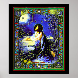 Russische Jezus Nieuwe Druk Poster