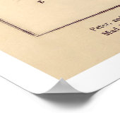 Russische kaart 1868 poster (Hoek)