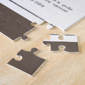 Russische kaart van Palestina 1900 Legpuzzel (Zijkant)