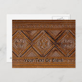 Russische kartonnen doos briefkaart (Voorkant / Achterkant)