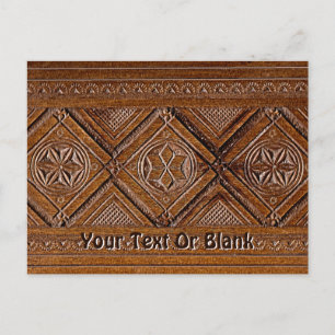 Russische kartonnen doos briefkaart