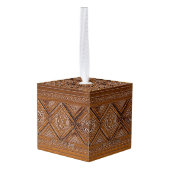 Russische kartonnen doos ornament (Achter hoekig)