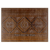 Russische kartonnen doos snijplank (Voorkant)