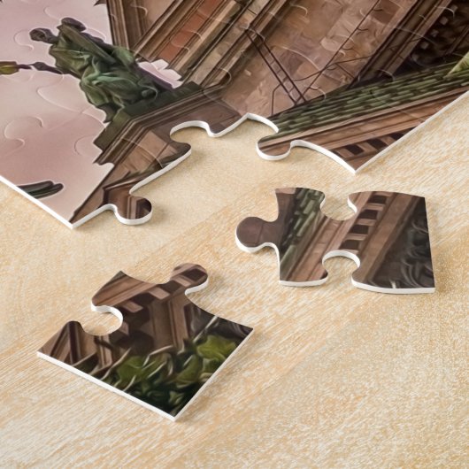 russische kathedraal puzzel legpuzzel (Zijkant)