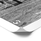 Russische kerk Gedekt door de vulkanische ash van  Poster (Hoek)