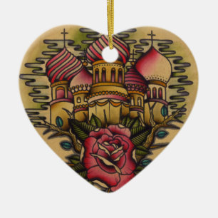 Russische kerk keramisch ornament