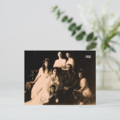 Russische Koninklijke Familie 1914 Briefkaart (Staand voorkant)