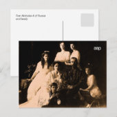 Russische Koninklijke Familie 1914 Briefkaart (Voorkant / Achterkant)