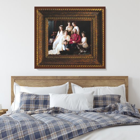 Russische Koninklijke Martelaars Romanov Canvas Pr (Insitu (Slaapkamer))