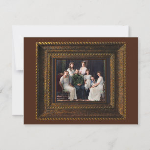 Russische Koninklijke Martelaars Romanov Martyred  Briefkaart