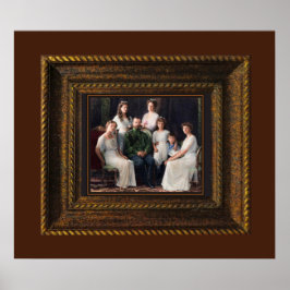 Russische Koninklijke Martelaars Romanov Poster Pr