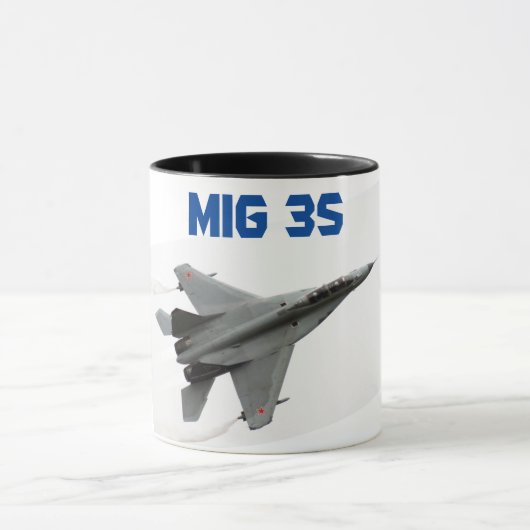 Russische luchtmacht Mig 35 Collectibele Mok (Midden)