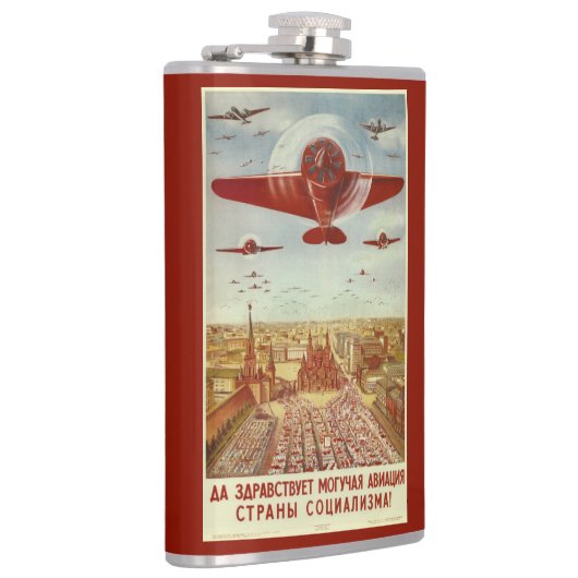  Russische luchtvaartpropagandaklas Heupfles (Rechts)