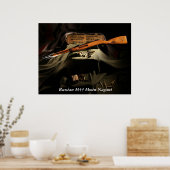 Russische M44 Mosin Nagant Poster (Keuken)