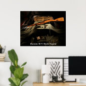 Russische M44 Mosin Nagant Poster (Thuiskantoor)